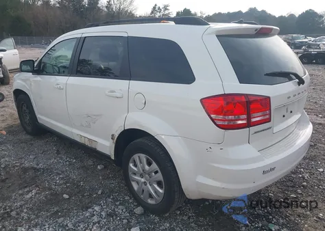 2017 Dodge Journey Se из США, поврежденный, VIN 3C4PDCAB4HT705211